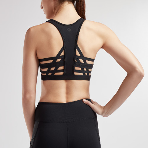 essential fitness gear: supportive strappy bra