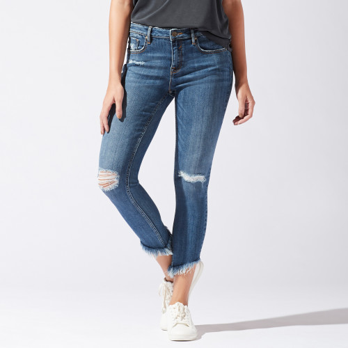 Fall Wardrobe Checklist: Frayed Hem Jeans