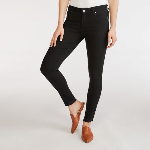 winter wardrobe: black jeans