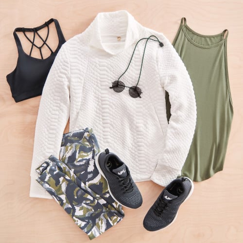 athleisure workout activewear sweater