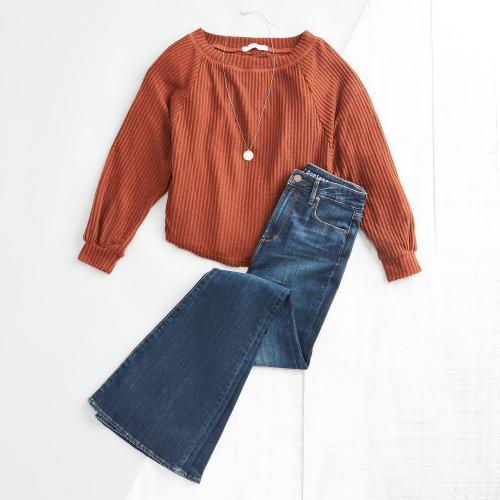 summer-to-fall outfits: pumpkin spice