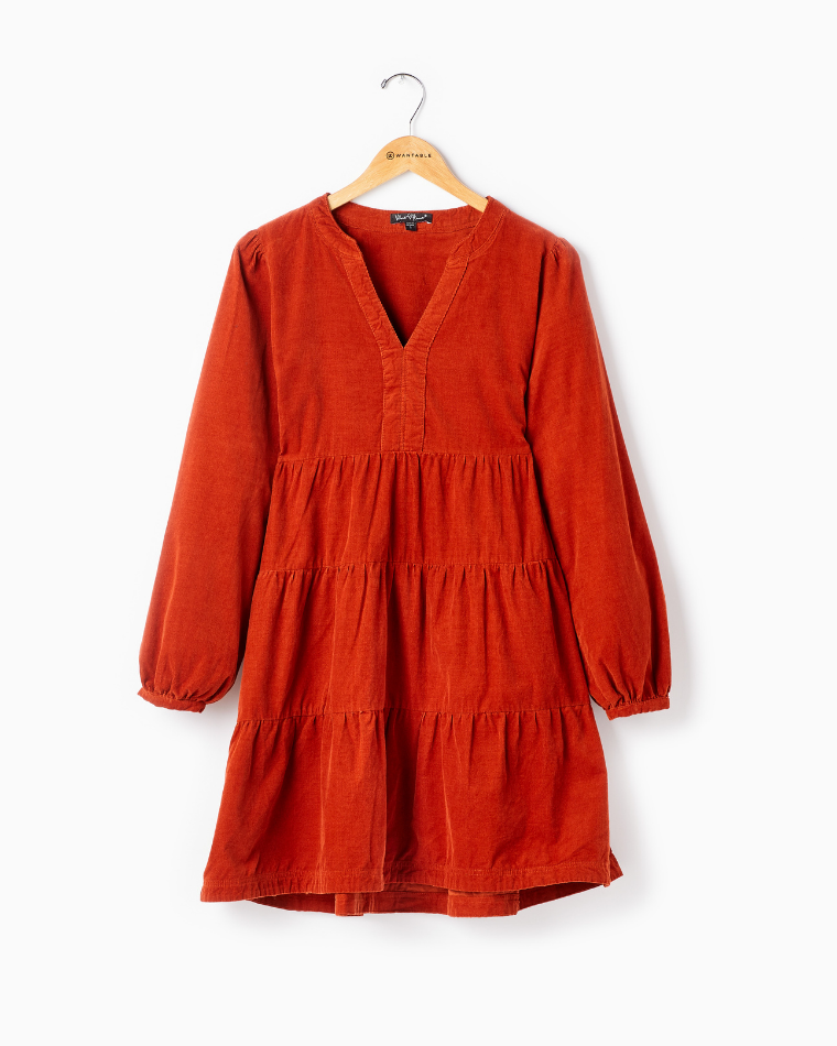 red a-line swing dress from Wantable Style Edit