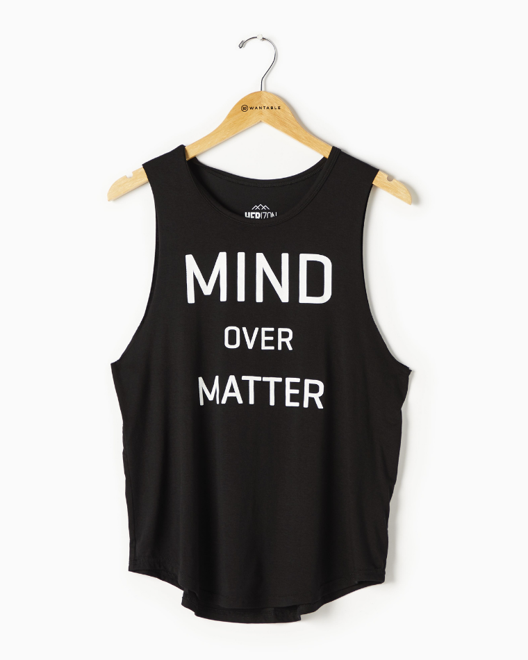 Herizon Mind Over Matter Muscle Tank - Cute graphic tee